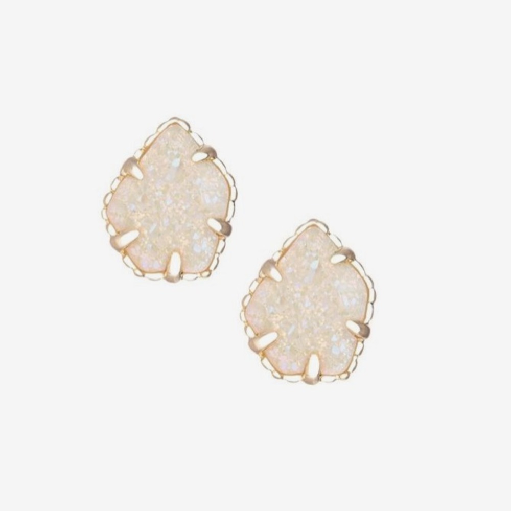 Kendra Scott “Tessa” Iridescent Drusy Stud
